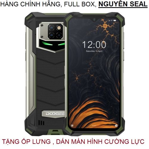 Điện thoại Doogee S88 Plus(Ram 8Gb,Rom 128Gb,pin 10.000mAh,chống nước,chống sốc,Pin khủng)
