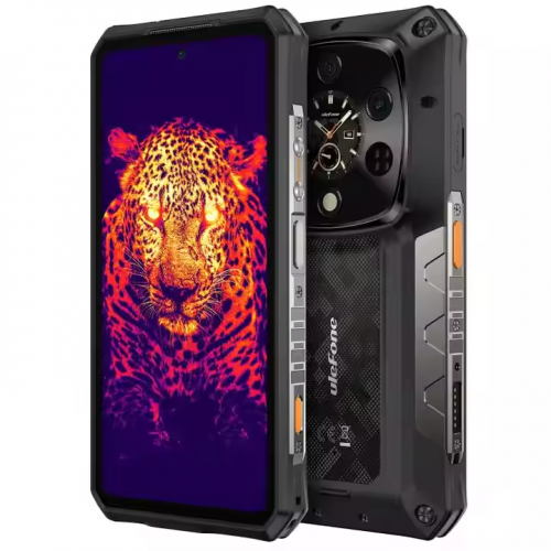 Điện thoại bền bỉ Ulefone Armor 28 UltraThermal, 16GB+1TB, Tầm nhìn ban đêm, 10600mAh, 6,67 inch Android 14 MediaTek Dimensity 9300+ Octa Core, Mạng: 5G, NFC (Đen)