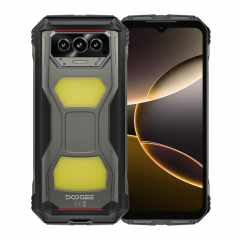 Điện thoại thông minh mạnh mẽ DOOGEE V Max S 5G ra mắt thế giới Kích thước 7050 8GB 256GB Đèn cắm trại kép Pin lớn 22000mAh