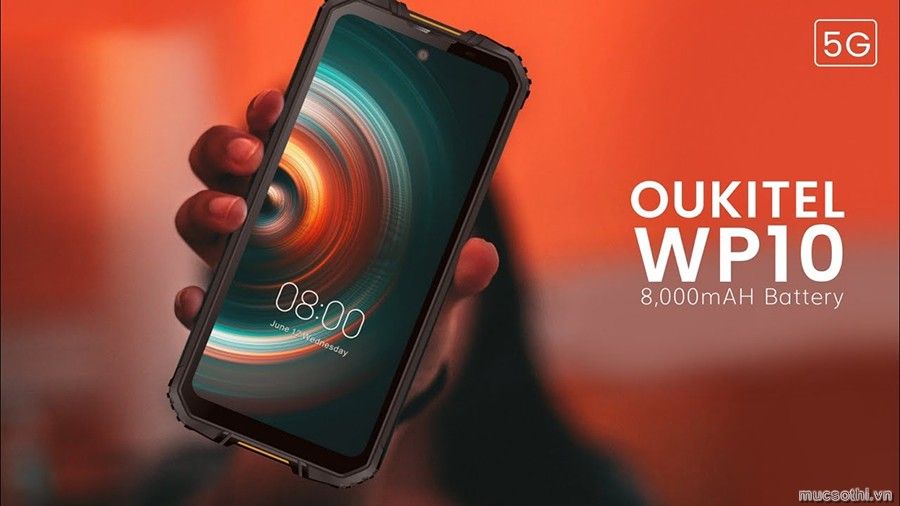 Smartphone 5g siêu bền pin khủng Oukitel WP10 làm người dùng ngỡ ngàng