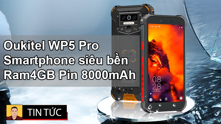 Oukitel WP5 Pro điện thoại smartphone siêu bền pin khủng giá rẻ kỷ lục