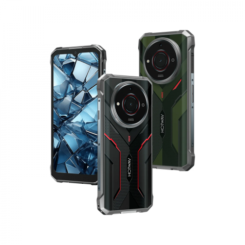 Điện thoại chắc chắn HOTWAV T7S, 4GB+128GB, 6280mAh, 6,52 inch Android 13 MT8788 Octa Core, Mạng: 4G,OTG(Đỏ)